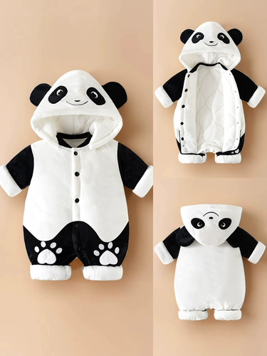 Демисезонный комбинезон для новорожденных для младенца, детское боди, комплект для выхода на улицу, увеличенная толщина