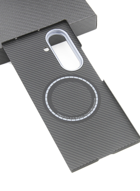 适用三星三折叠Z TriFold超轻薄凯夫拉碳纤维Magsafe磁吸手机壳