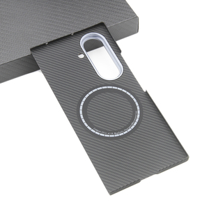 适用三星三折叠Z TriFold超轻薄凯夫拉碳纤维Magsafe磁吸手机壳