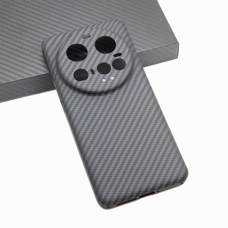 适用小米15Ultra超轻薄600D凯夫拉碳纤维舒适裸感简约商务手机壳