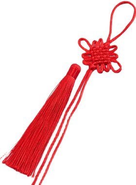 中国结挂件新年装饰品红色平安结