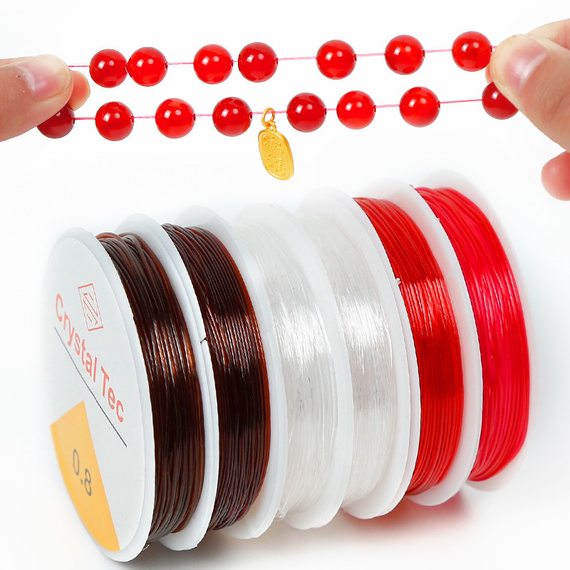 串珠透明弹力线文玩佛珠手串线串珠绳水晶线珍珠手链松紧线耐磨,饰品/流行首饰/时尚饰品新,线,淘宝优惠券,粉丝福利购,淘宝优惠卷