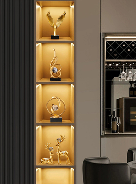 轻奢高档客厅玄关家居装饰品