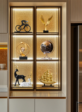 现代轻奢家居酒柜装饰摆件艺术品