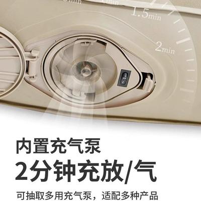 气AIP床垫帐篷户外睡垫打露营地垫家用地铺折叠全动自充冲气垫床