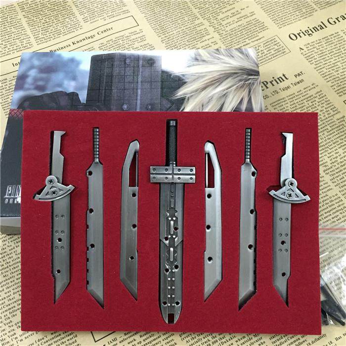 克劳德武器大刀最终幻想模兵器芬利尔组合拼装7合1型动漫ff7周边|ruв категории плесень играть/Аниме/вокруг/cos/настольные игры, Косплей одежды/реквизит/услуги, Косплей аксессуары/реквизит/кукла одежды - от Buy2taobao.com для оказания профессиональной услуги покупки агента Taobao