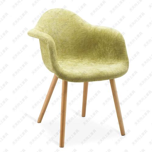 伊姆斯百家餐椅简约现代布艺布椅会客椅现代简约会议咖啡椅直销