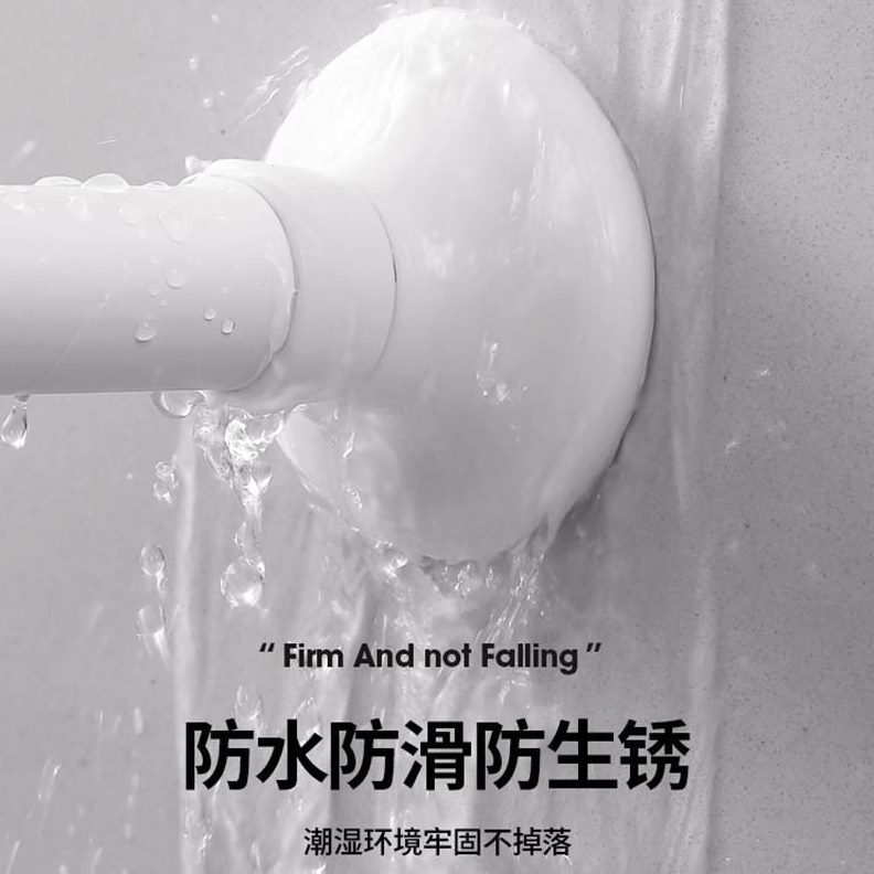 免打孔伸缩杆晾衣杆衣架卧室窗帘挂杆浴帘门帘衣柜撑杆