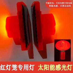 灯笼专用LED灯防水感光控遥控红灯笼灯年货灯笼专用led灯