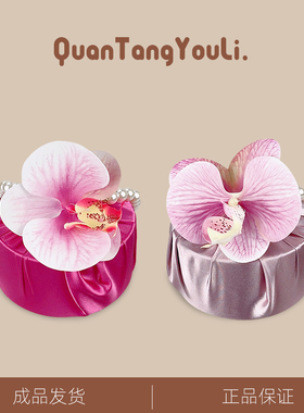 风吕敷喜糖盒结婚喜饼礼盒成品含糖伴娘搭配好珍珠手提伴手礼糖果