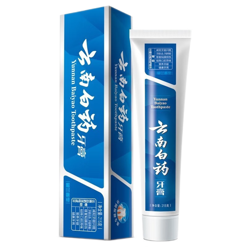 云南白药牙膏 215g(留兰香口腔健康