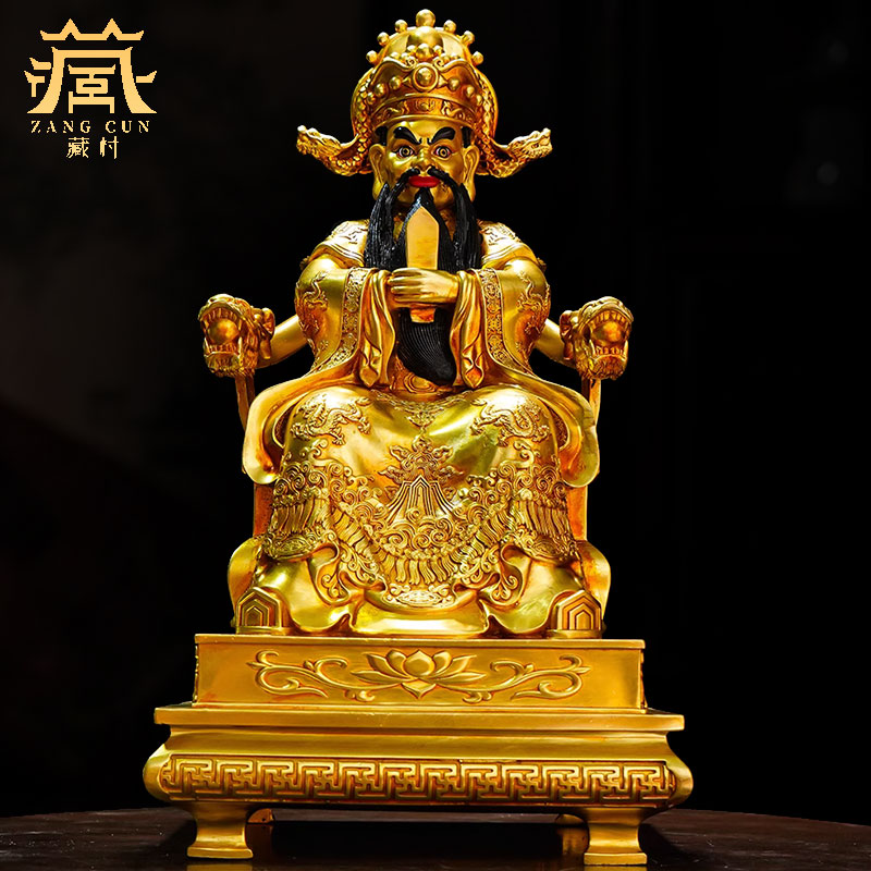 藏村室内装饰艺术桌面铜像摆件