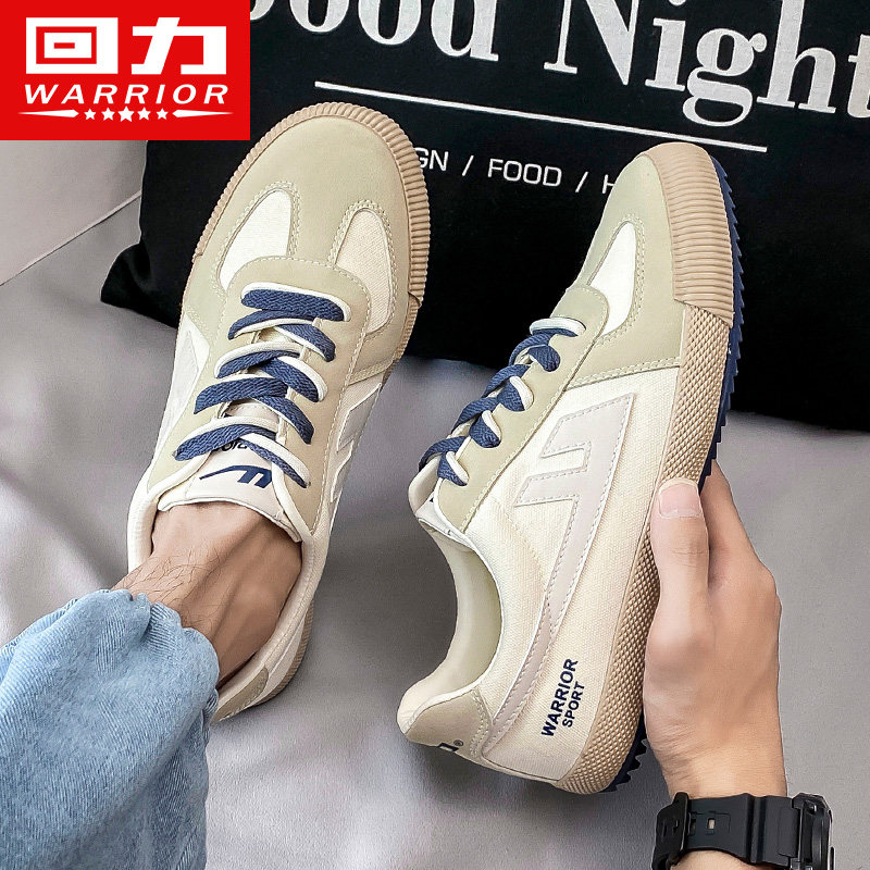回力男鞋帆布鞋男2025年夏季新款休闲百搭运动潮鞋春季透气板鞋子