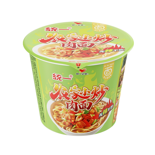 来一桶农家小炒肉面统一桶装夜宵