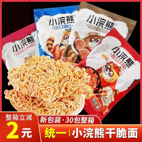 统一80后怀旧香辣蟹干脆面