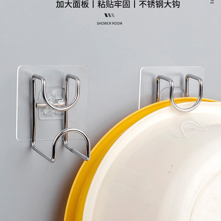 卫生间置物架挂钩免打孔洗洗手脸盆收纳架间用品挂盆神器粘胶通用,家庭/个人清洁工具,脸盆架,淘宝优惠券,粉丝福利购,淘宝优惠卷