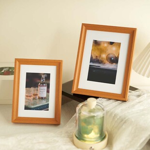 相框摆台5五6六7七8八10寸A4挂墙相册画框定制打印照片高级感框架