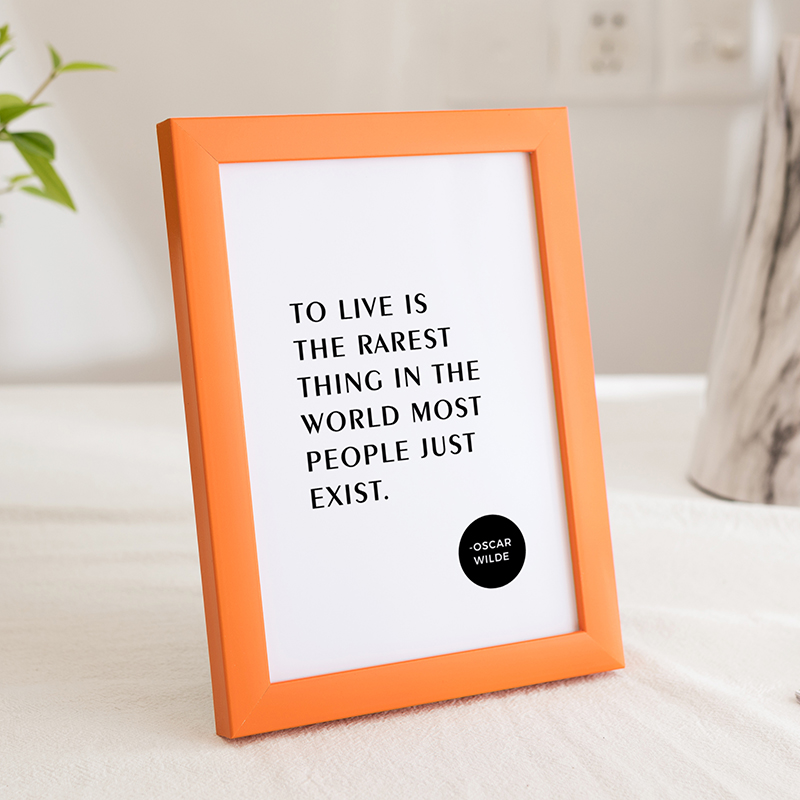 清新相框摆台丨可洗照片