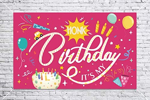 happy birthday banner backdrop decorations - quarantine soci