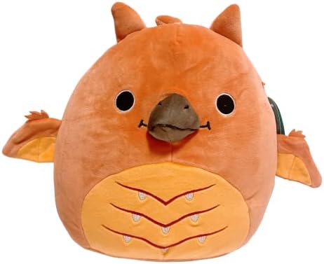 Squishmallows Kellytoy Godzilla Plush Toy(8/'' Rodan) Brow