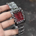 Streaming Red [Free Stacking Bracelet]