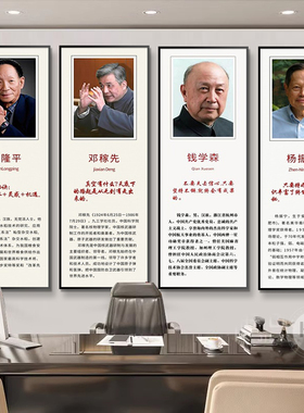 名人名言励志伟人字画办公室装饰