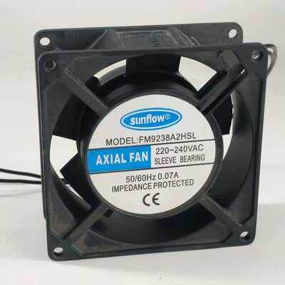SUNFLOW FM9238A2HSL 9038 110/220V 9厘米/CM机柜交流散热风扇