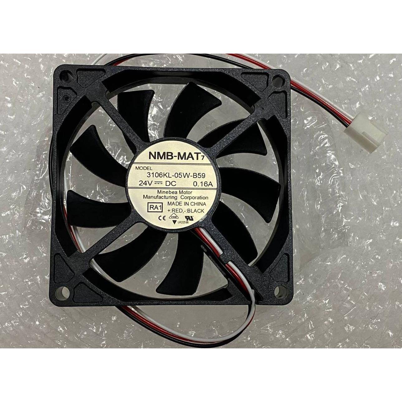 3106KL-05W-B59/08015SS-24N-AL/BL 8015滚珠三线报警24V轴流风扇