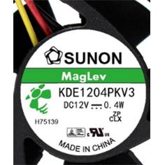 4020建准SUNON 磁悬浮轴承风扇 KDE1204PKV1/2/3/X 12V 0.4W 静音