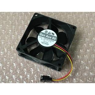 109R0824G4D01全新san ace80 8025 24V 0.2A 3线轴流变频器风扇