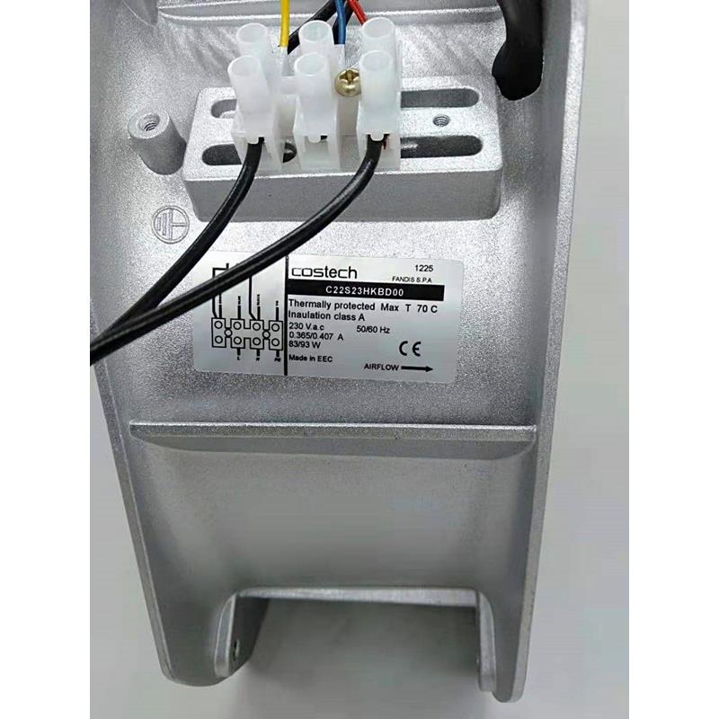 全新正品COSTECH C22S23/12HKBD00 230V/115V全金属散热风扇22580