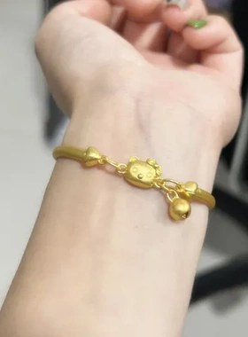 HelloKittyins凯蒂猫手链送女友可爱高级生日礼物设计轻奢小众