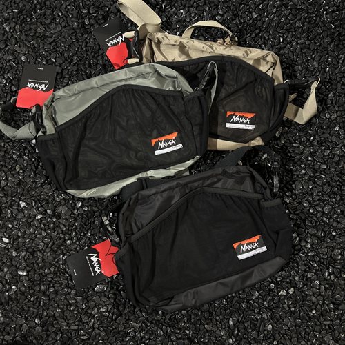 日单Nanga X Tempra Aurora Tex Shoulder斜挎包户外运动防水包