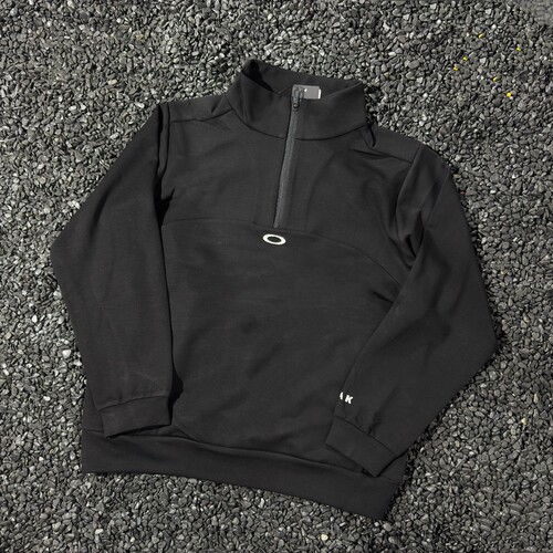 日单Fppev O字母logo半拉链卫衣PULLOVER 户外保暖高弹力空气层男