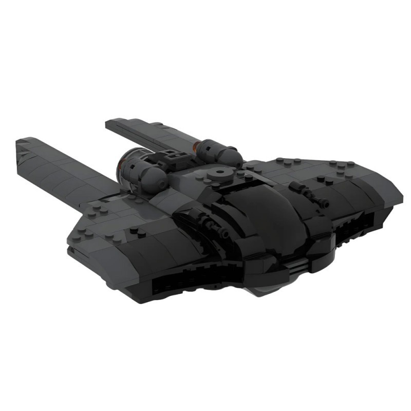 【高砖零件】星球大战M3-A Scyk拦截机MOC-210508拼装积木玩具
