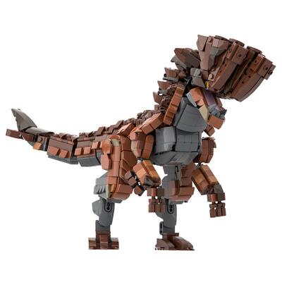 【高砖零件】游戏怪物猎人土砂龙恐龙模型MOC-137759拼装积木玩具