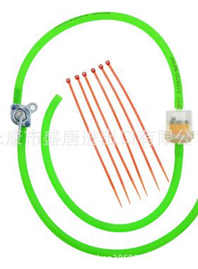 GOOFIT绿色汽油软管燃油管线6mm燃油阀泵罐封闭式替换aped污垢ATV