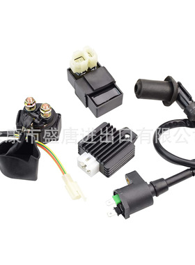 点火线圈6针CDI继电器稳压器适配GY6 4冲程50cc -150ccATV摩托车