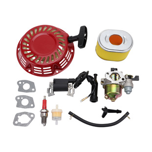 GOOFIT 19mm化油器反冲空气过滤器火花塞点火线圈组适配GX140