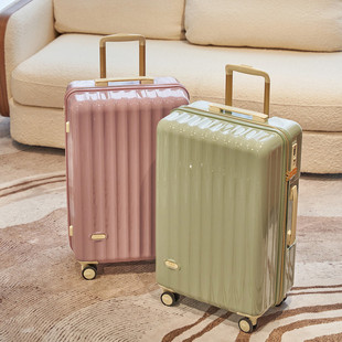 出口日本行李箱女20寸hinomoto静音万向轮旅行箱男24寸拉杆箱超轻