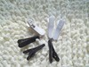 10 Pcs MP3MP4 mobile phone noodle headset currency parts Clamp Headset Clamps Ear wire fixed Clotheslinger