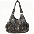 Large Dl Mark Brown Leopard Print