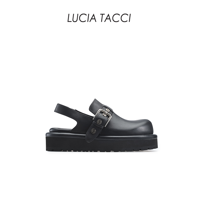 LUCIATACCI包头厚底勃肯鞋