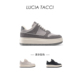 牛反绒手工水钻厚底增高板鞋 LUCIA TACCI原创设计师｜26春夏新品