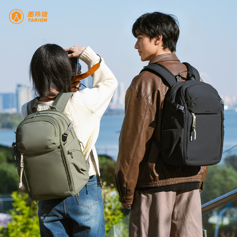 TARION 图玲珑FixLite双肩摄影包相机包电脑收纳包单反相机包通勤休闲包户外双肩包专业单反佳能微单相机包