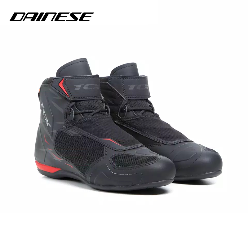 DAINESE/丹尼斯 TCX R04D AIR夏季舒适透气耐磨防摔机车鞋男