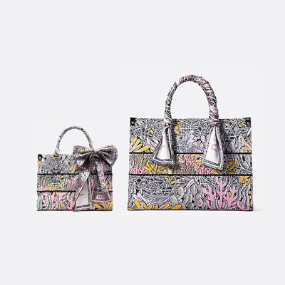 fion菲安妮jady联名巧锦托特包