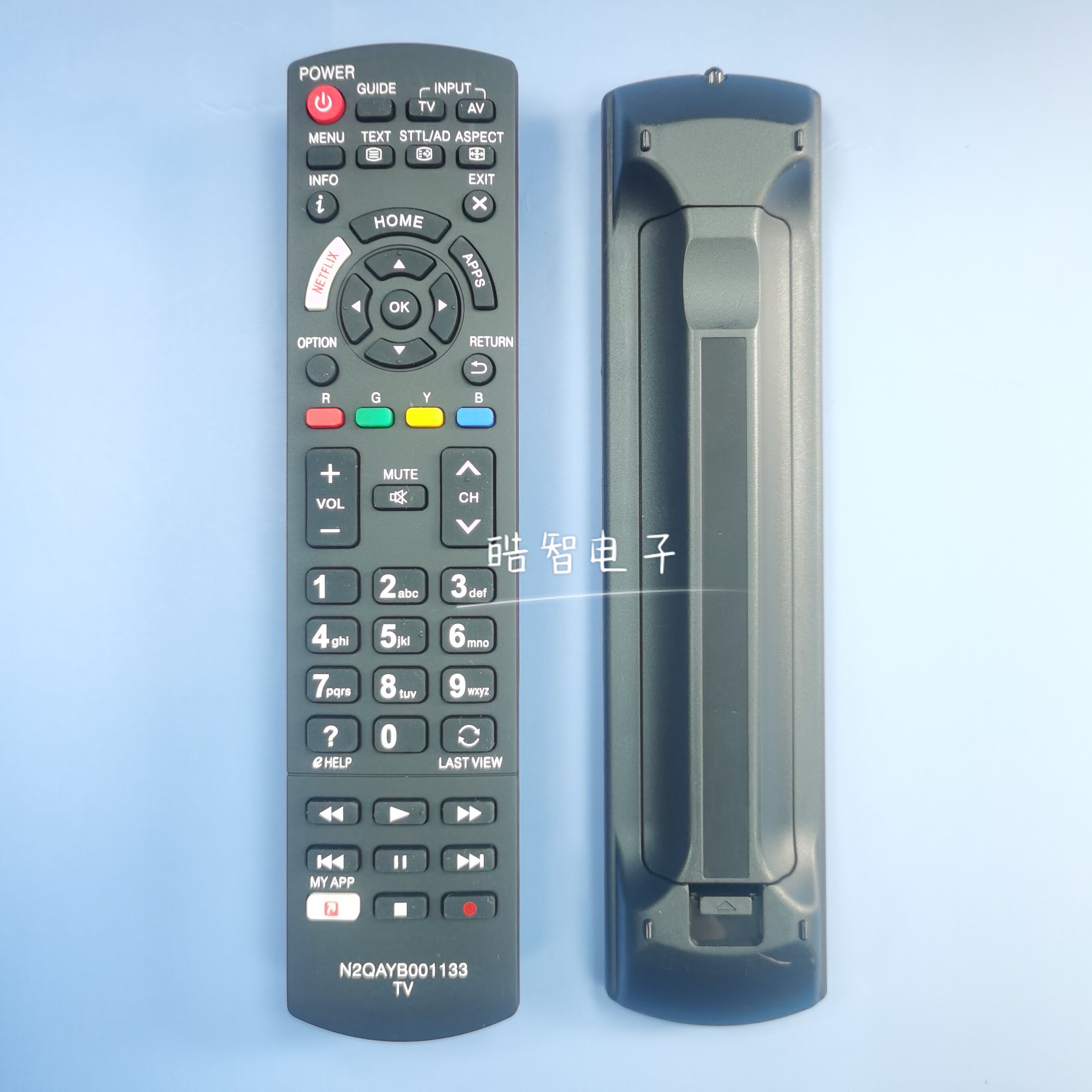 适用于松下乐声电视机遥控器 N2QAYB001133 N2QAYB001119 遥控器