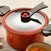 都市太太微压锅家用多功能锅盖汤锅3.5L铁锅焖烧锅电磁炉燃气通用