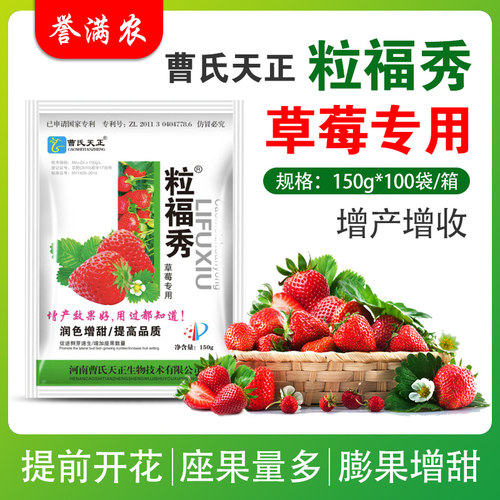 草莓粒福秀草莓肥料专用肥